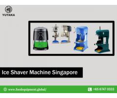 No.1 Ice Shaver Machine Supplier in Singapore